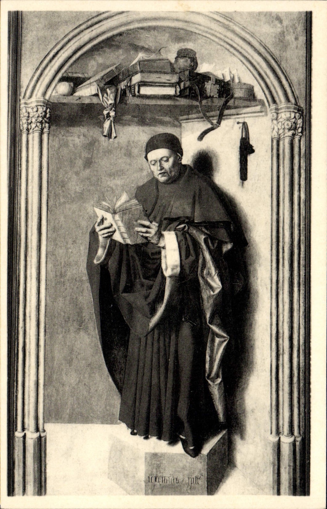 VINTAGE POSTCARD the Master De I' Annunciation Of Aix the Jeremie prophet