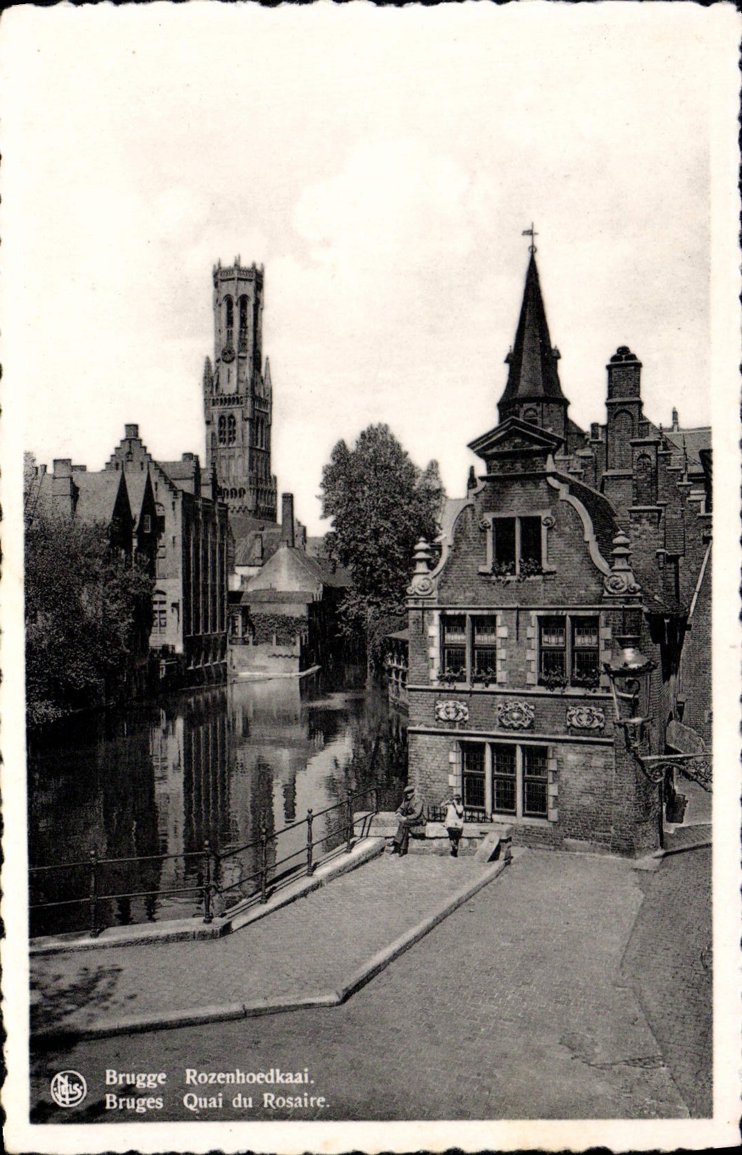 CPM Bruges Quai du rosaire