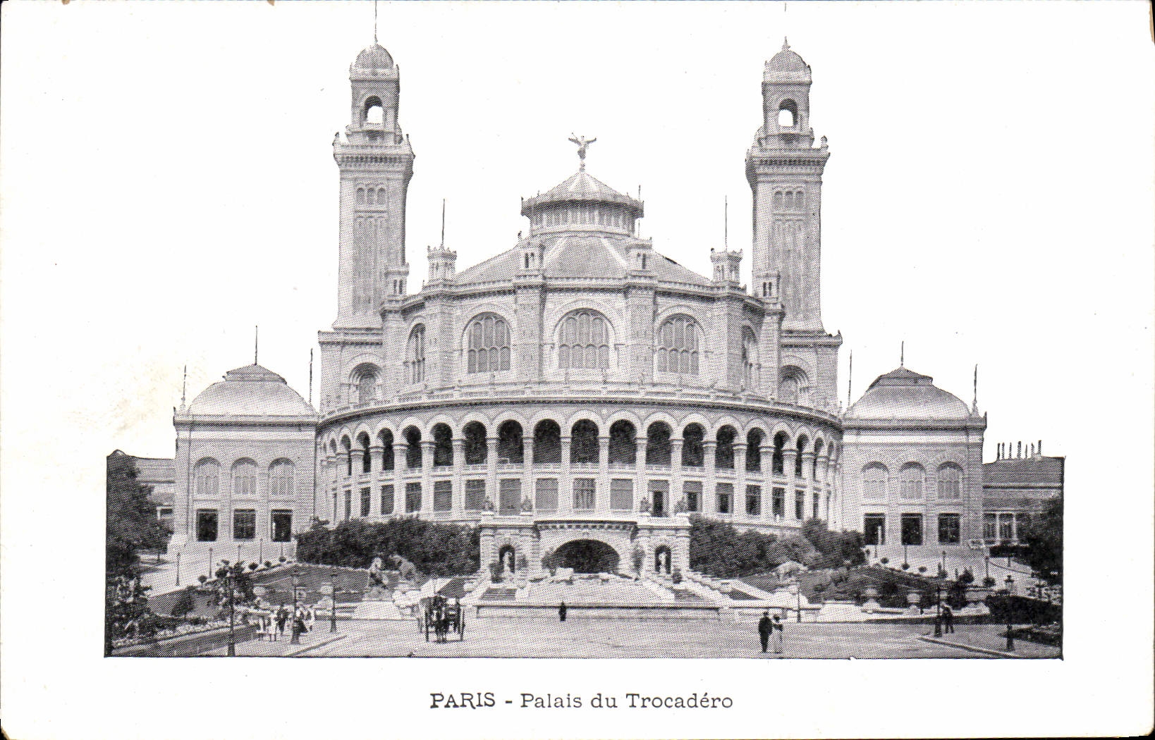 CPA Paris Palais Du Trocadero