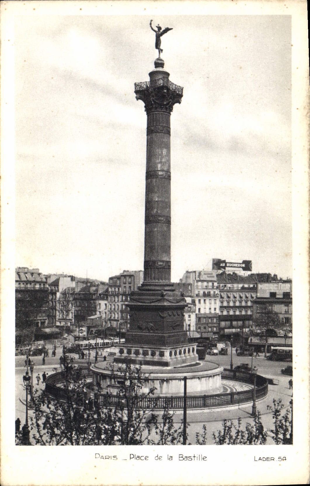 CPA Paris Place De La Bastille