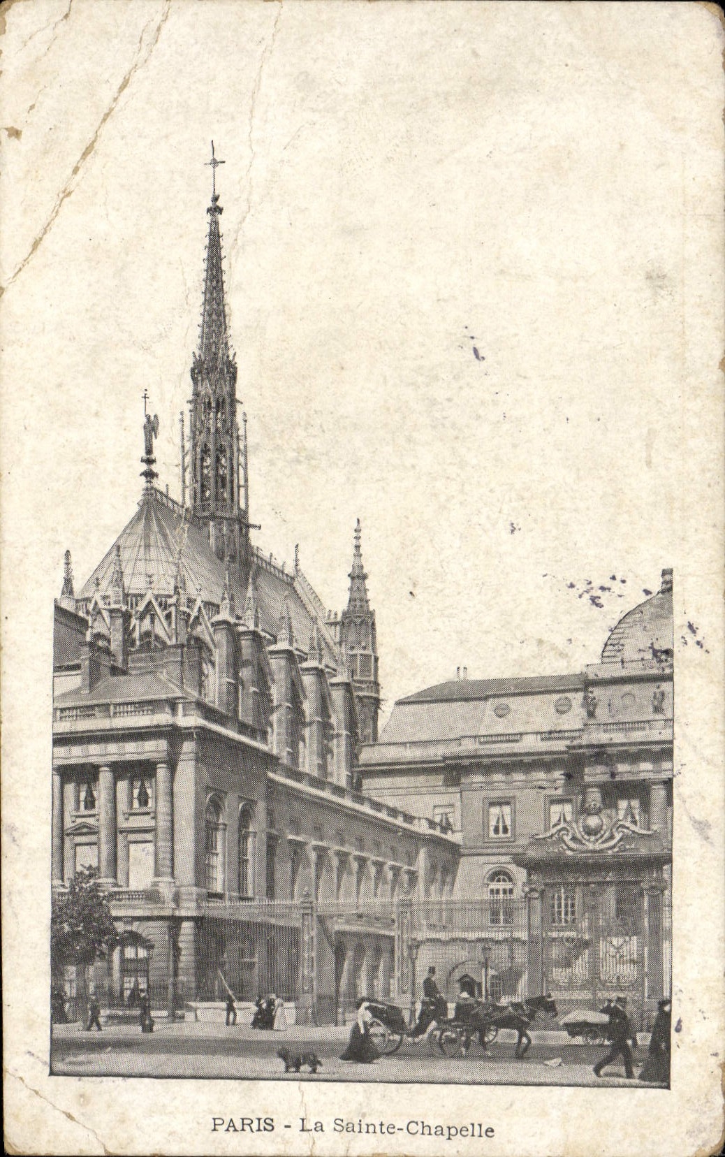 CPA Paris la Sainte Chapelle