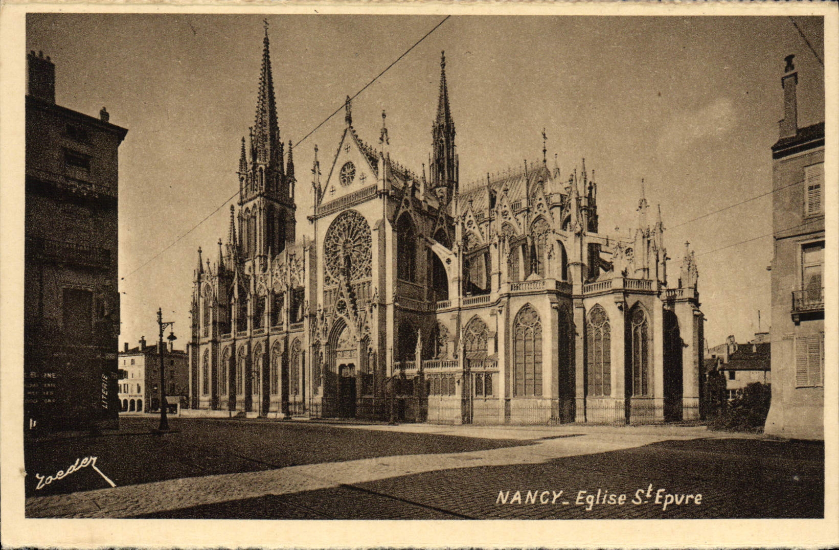 CPA Nancy Eglise St Epvre