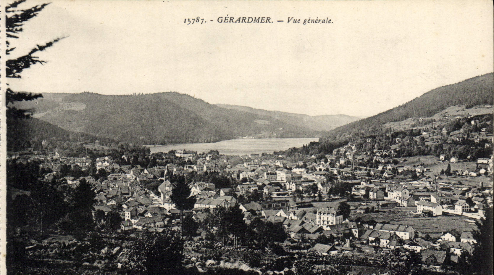 CPA Gerardmer Vue Generale