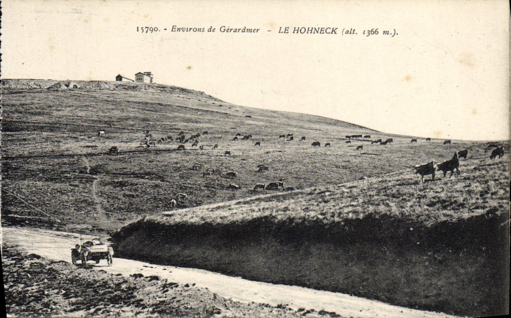 VINTAGE POSTCARD Surroundings of Gerardmer Hohneck