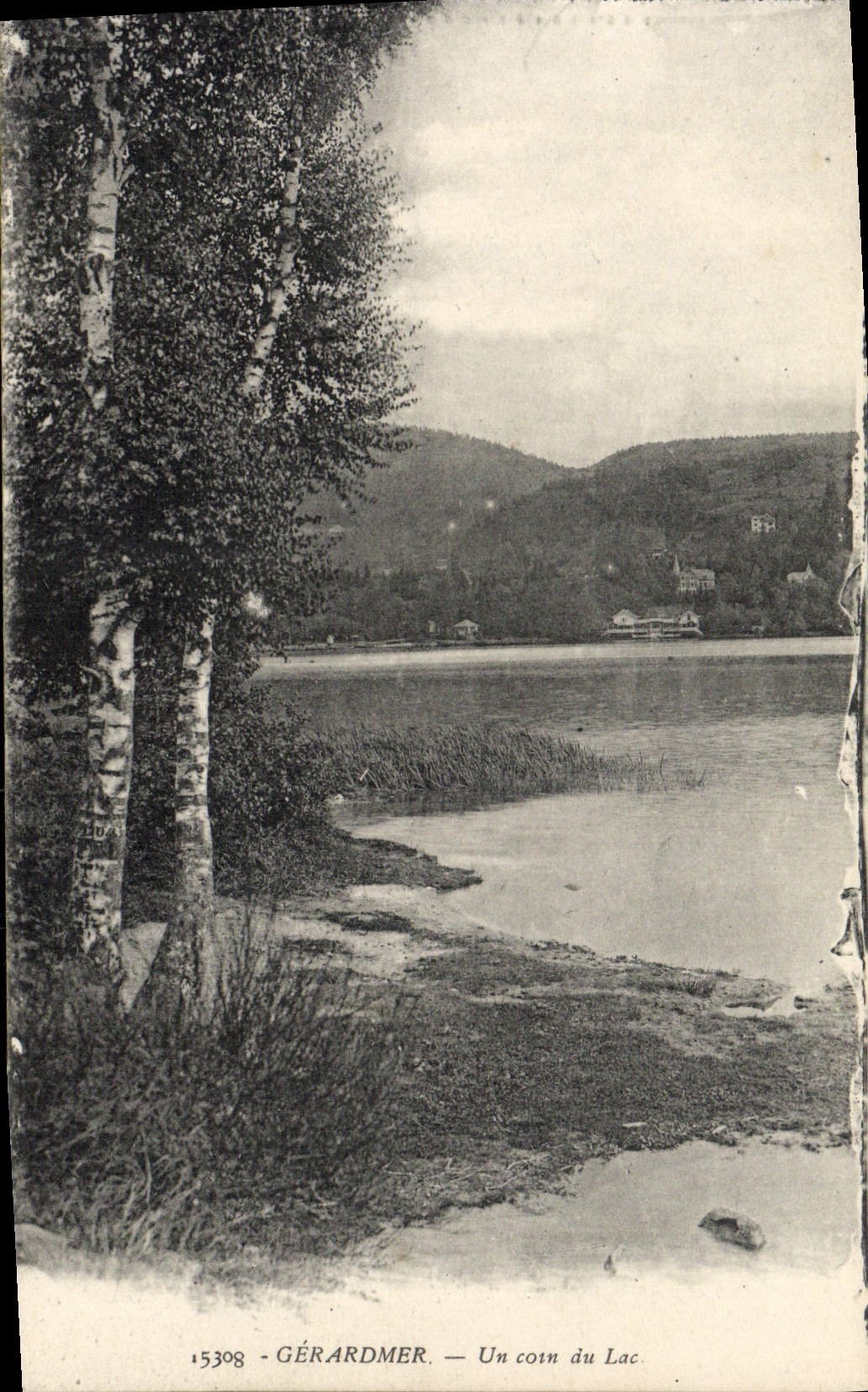 CPA Gerardmer Un Coin Du Lac