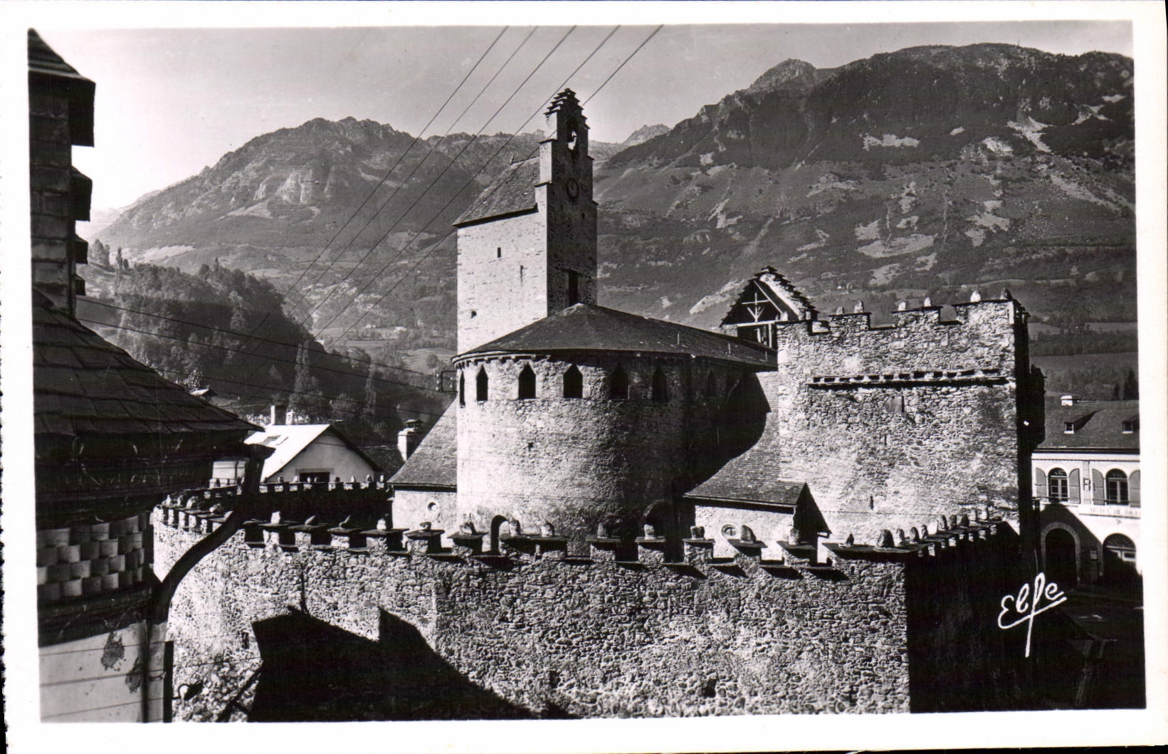 Fortifiee de la iglesia de Luz de la POSTAL de la VENDIMIA sabido en fecha los templiers