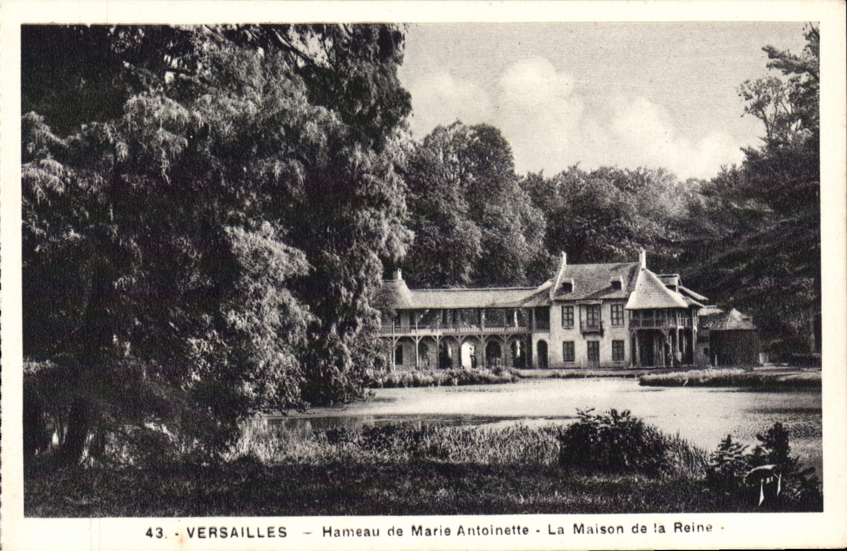 CPA Versailles Hameau De Marie Antoinette La Maison De La Reine