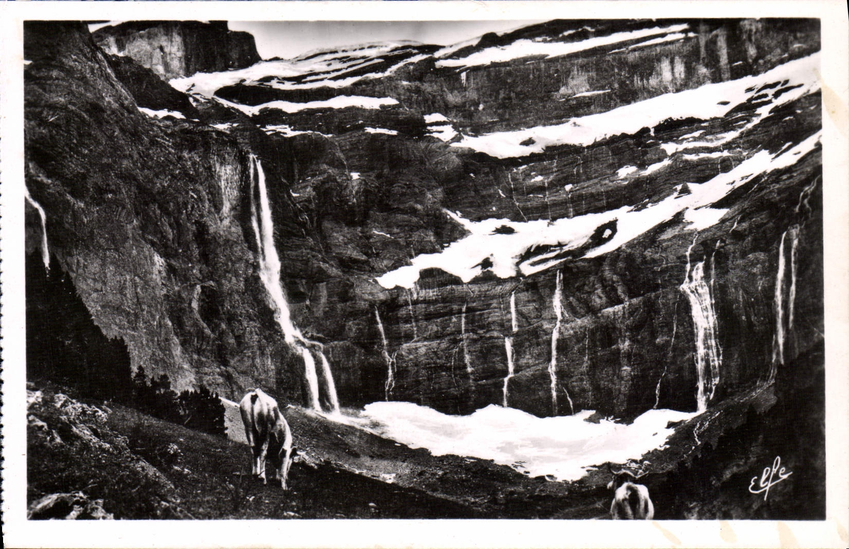 CPA Gavarnie Interieur du cirque