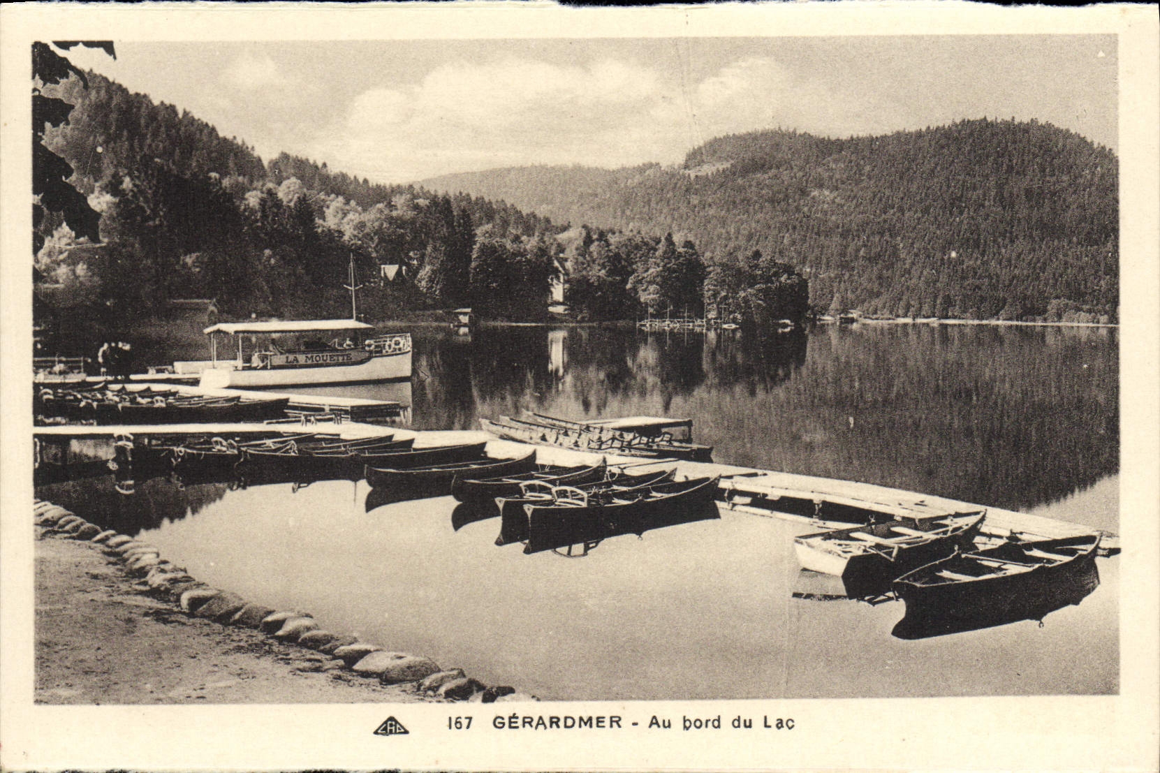 CPA Gerardmer Au Bord du Lac