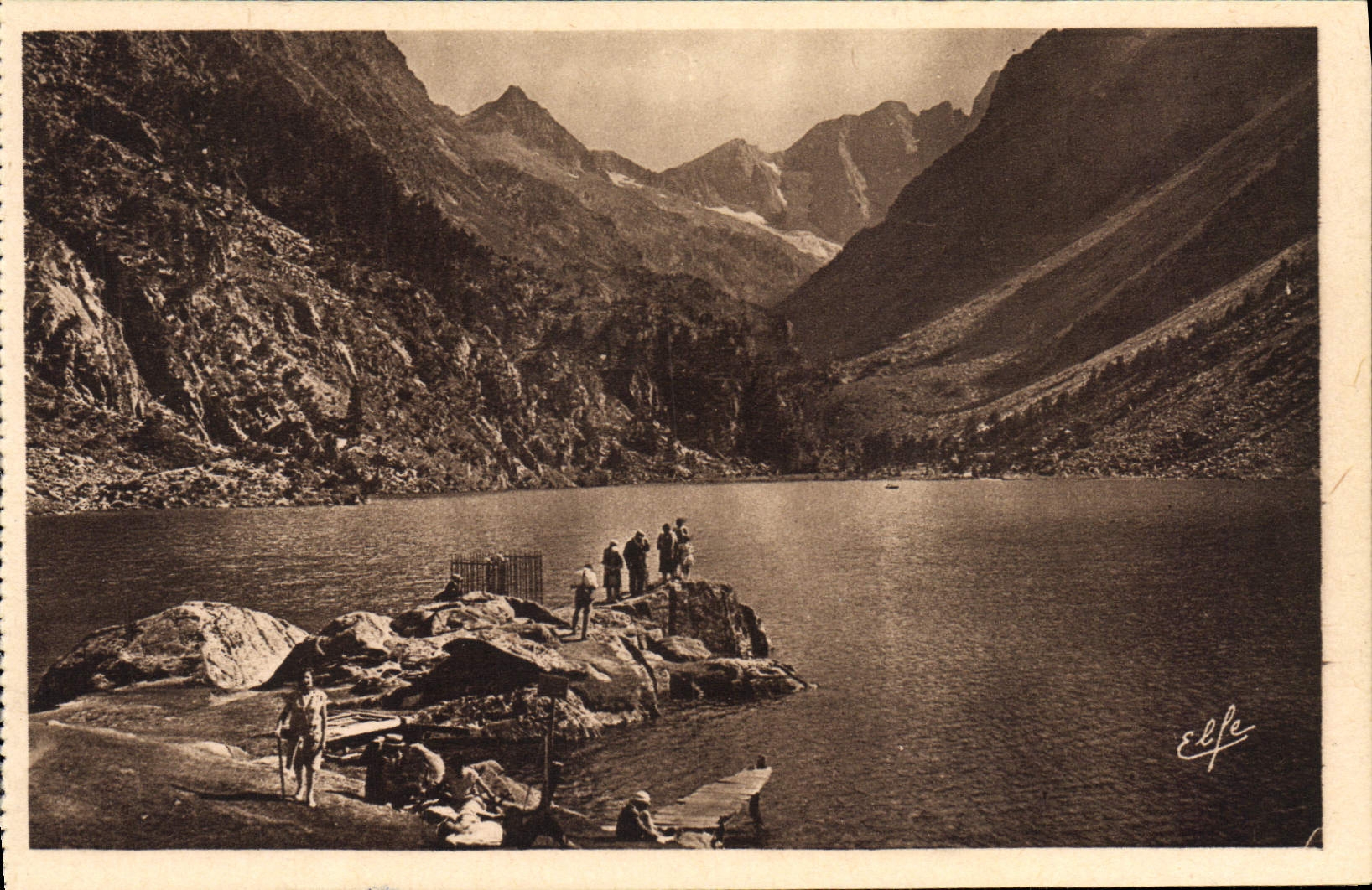 CPA Cauterets Le Lac de Gaube