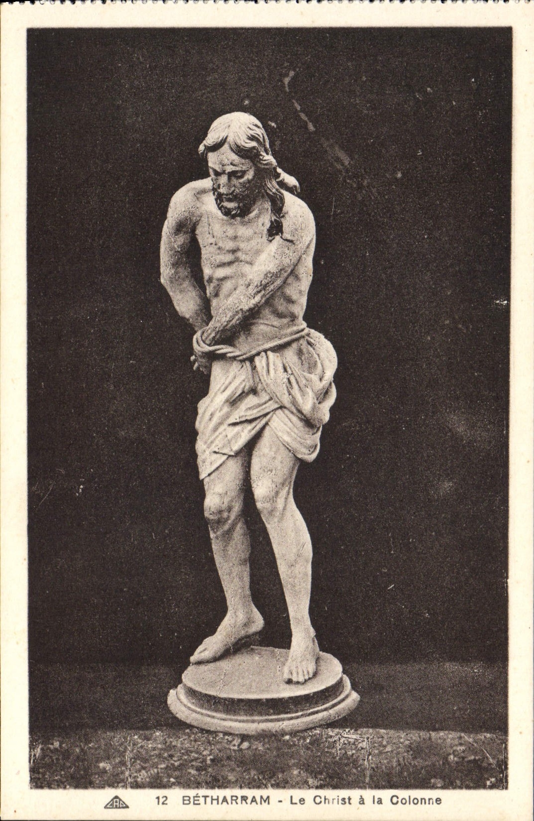 VINTAGE POSTCARD Betharram Christ with the Column