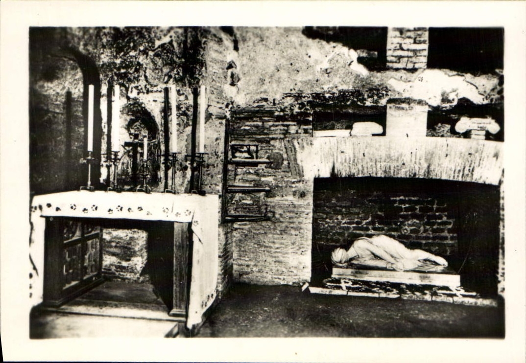 MODERN CARD Catacomb Callisto Cripta di S Cecilia
