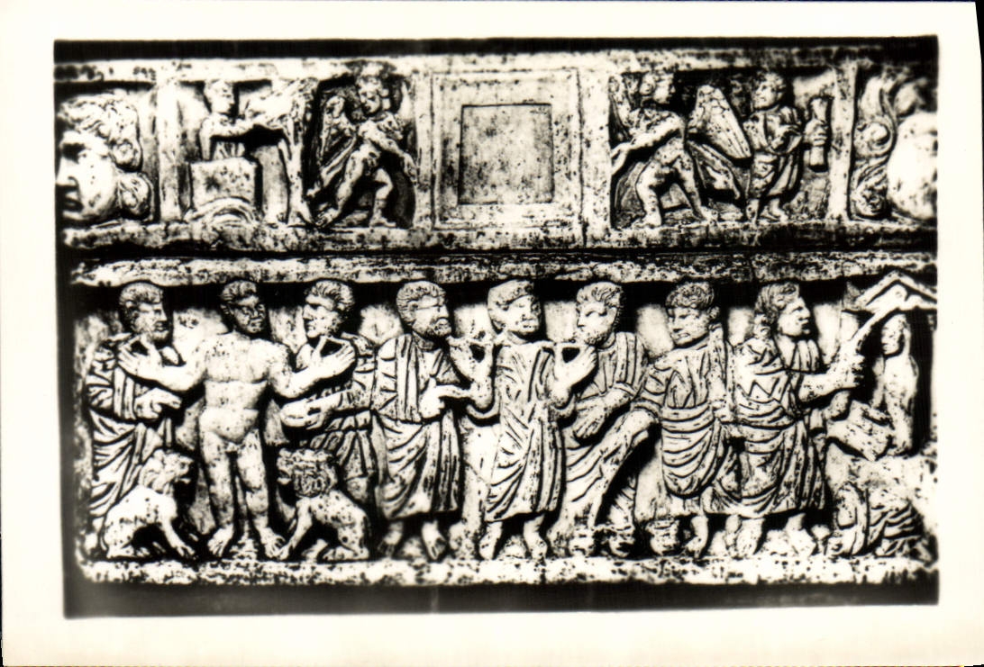 MODERN CARD Callisto Catacomb It sarcofago del Fanciullo