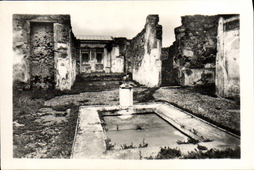 MODERN CARD Pompei Puts del Poeta tragico