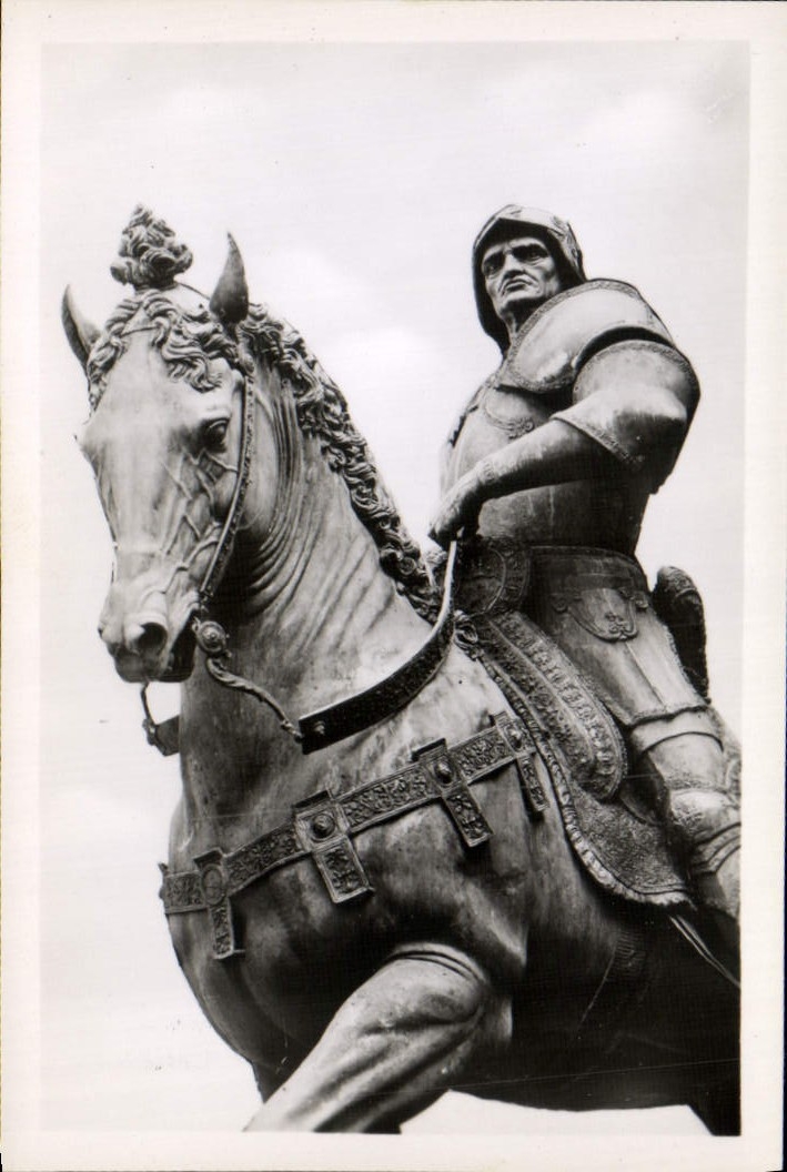 MODERN CARD Venezia Monumento has Bartolomeo Colleoni