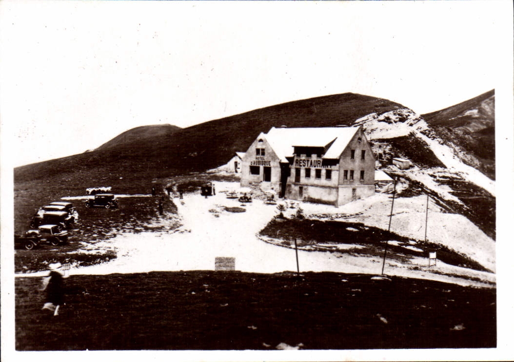 CPM Le col d'Aubisque Restaurant