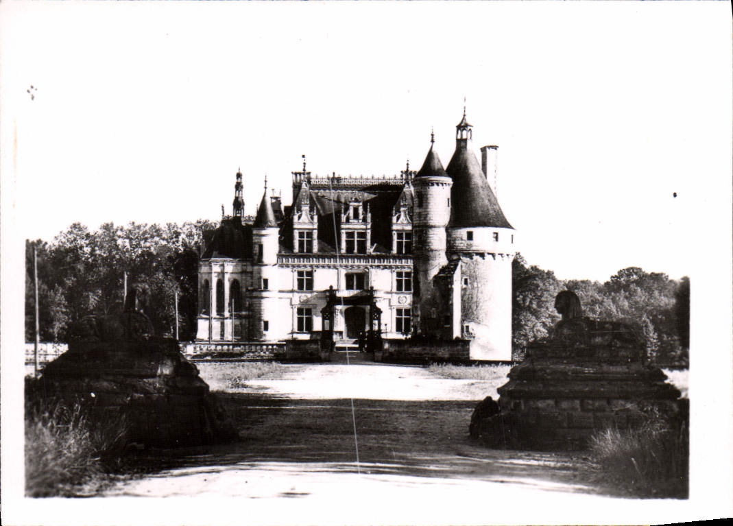 POSTAL MODERNA el castillo de Chenonceaux