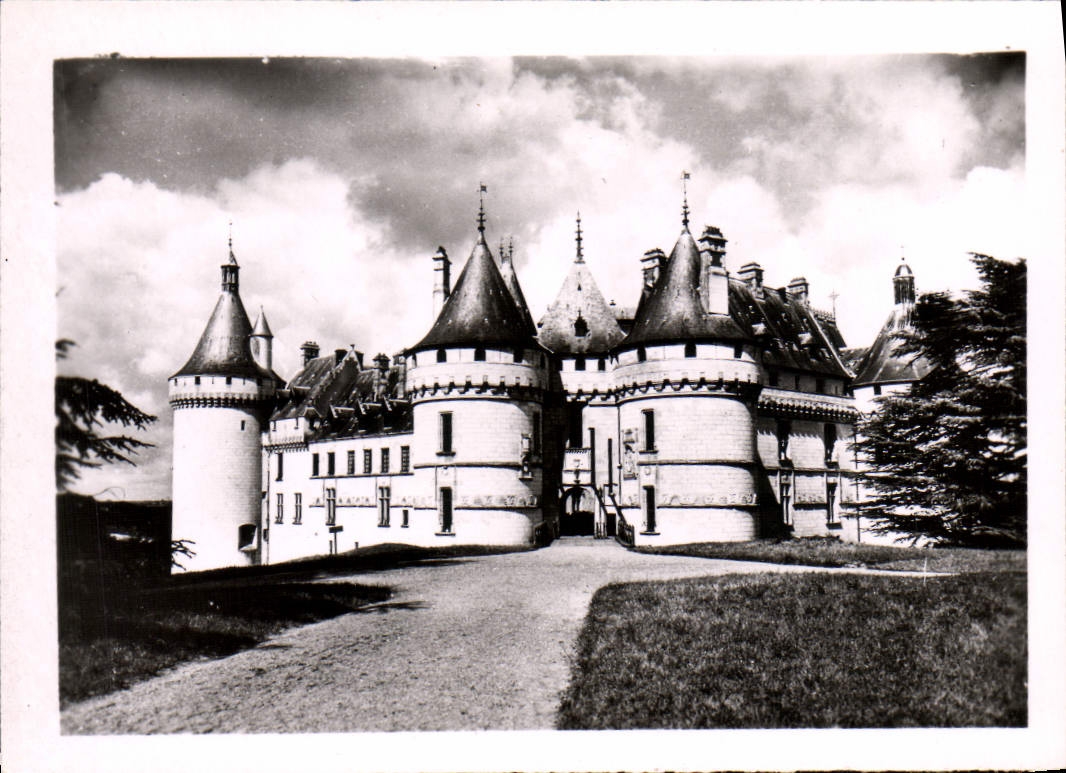 CPM Le Chateau de Chaumont sur Loire La Facade sur la Parc