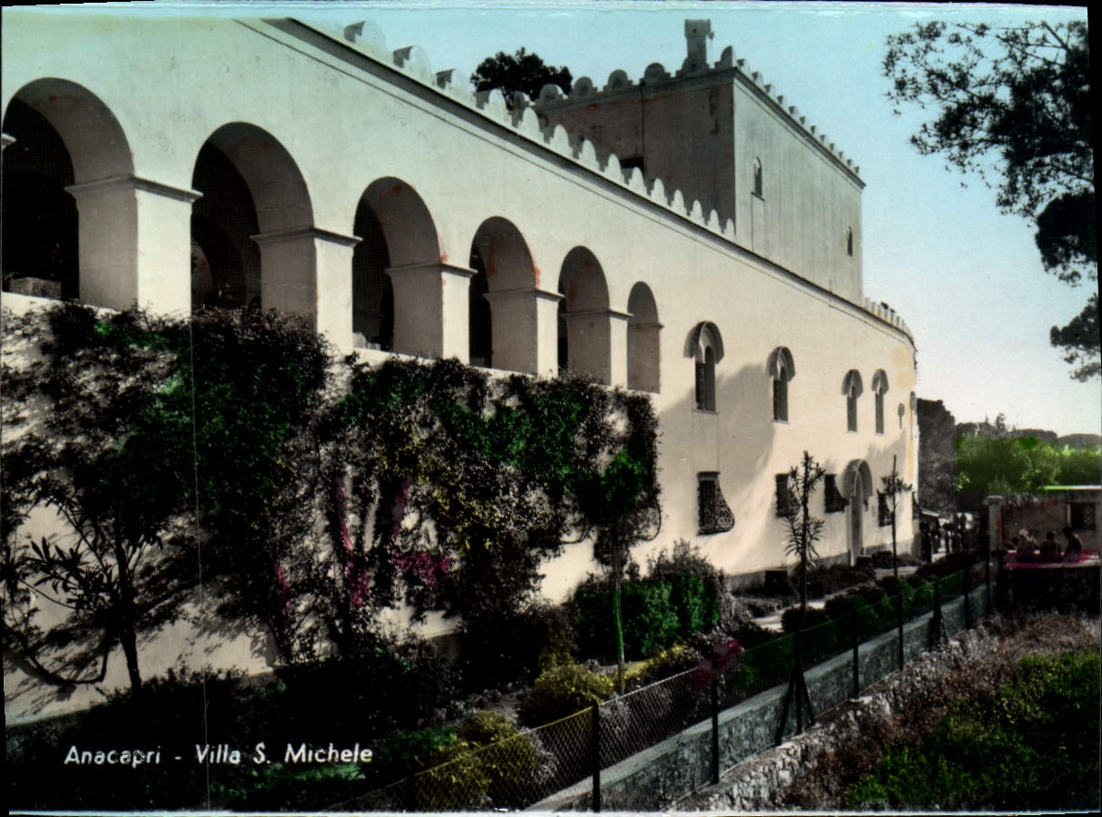 CPM Capri Villa S Michele 