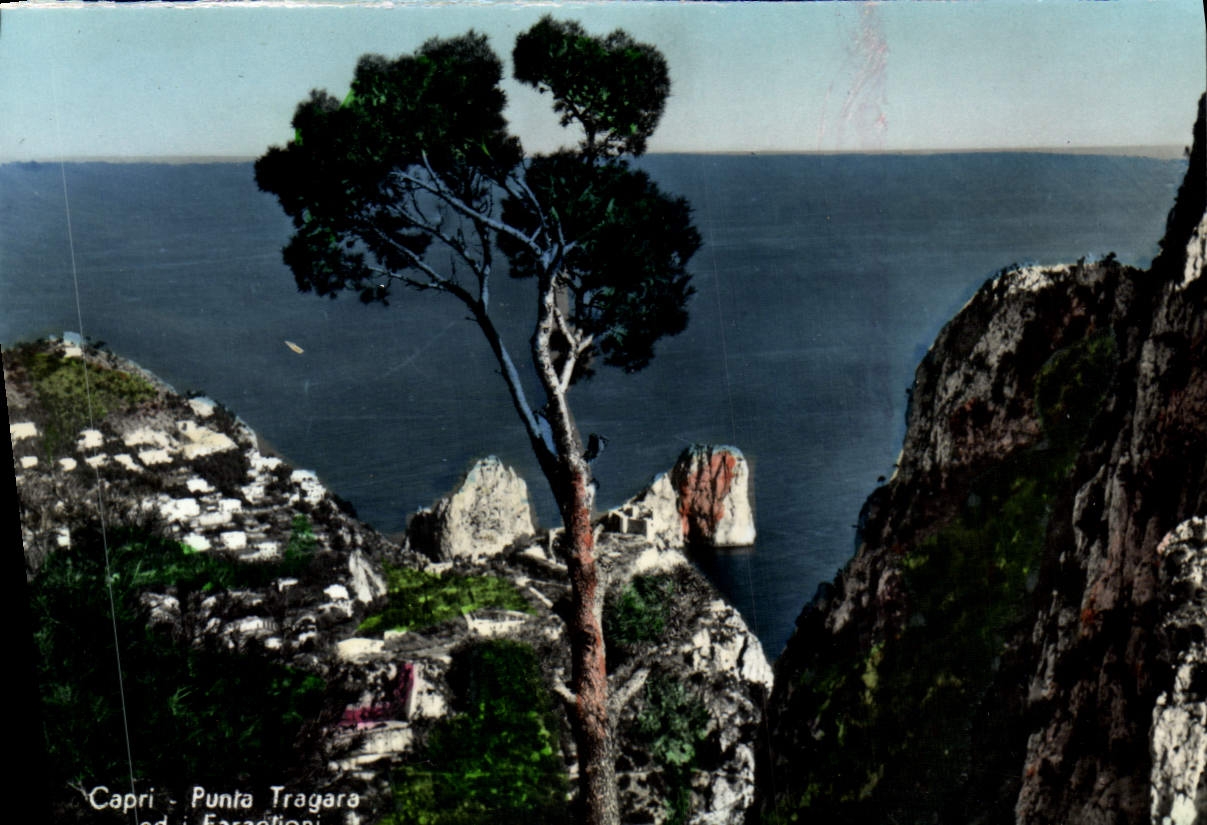MODERN CARD Capri Punta Tragara ED Faraglioni