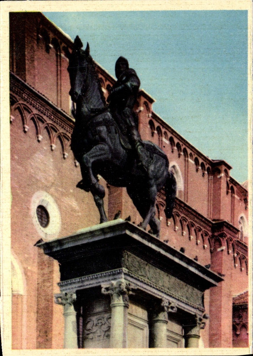 MODERN CARD Venezia Monumento Al Colleoni