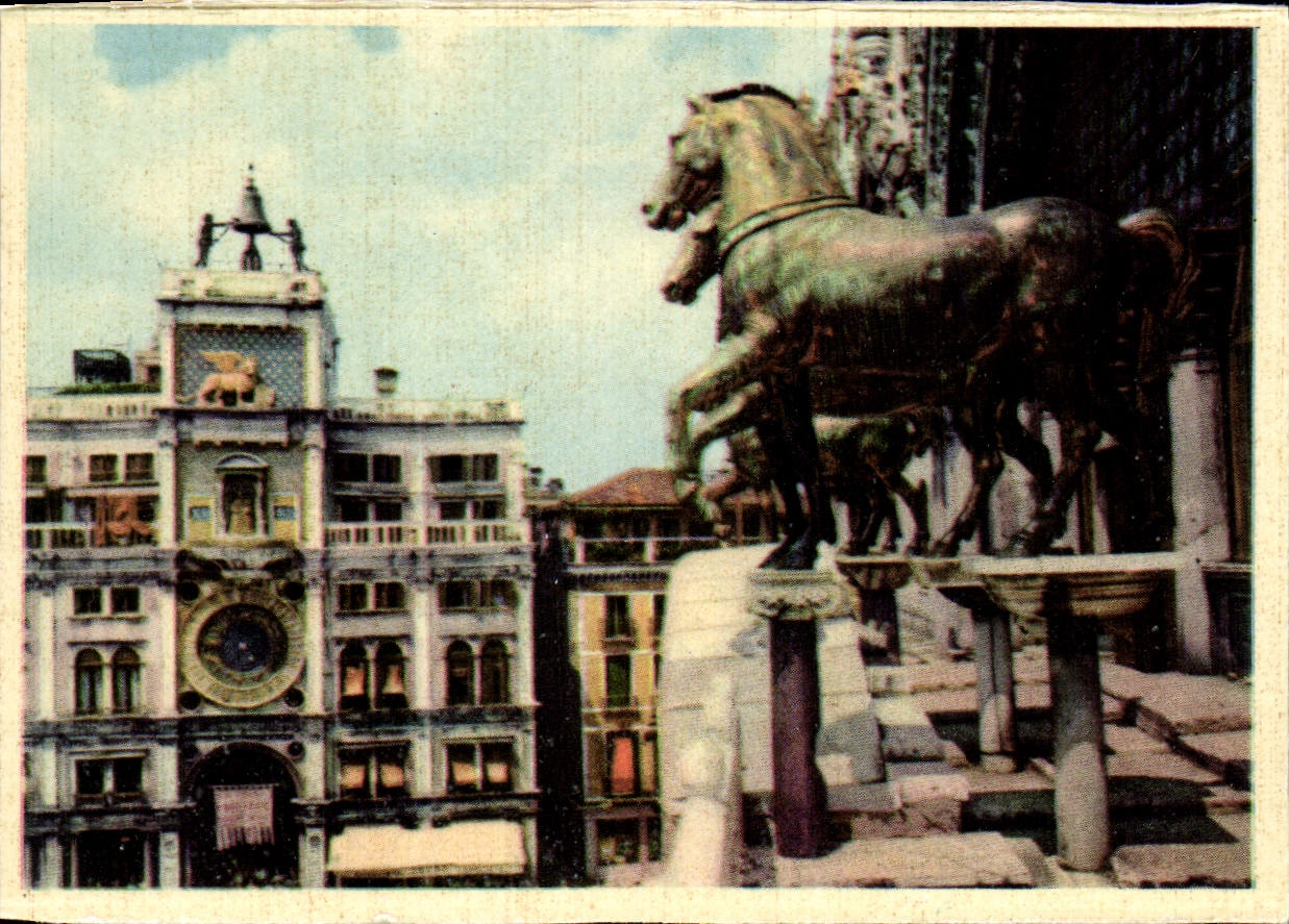 MODERN CARD Venezia I Mori E Torre LED Orologio