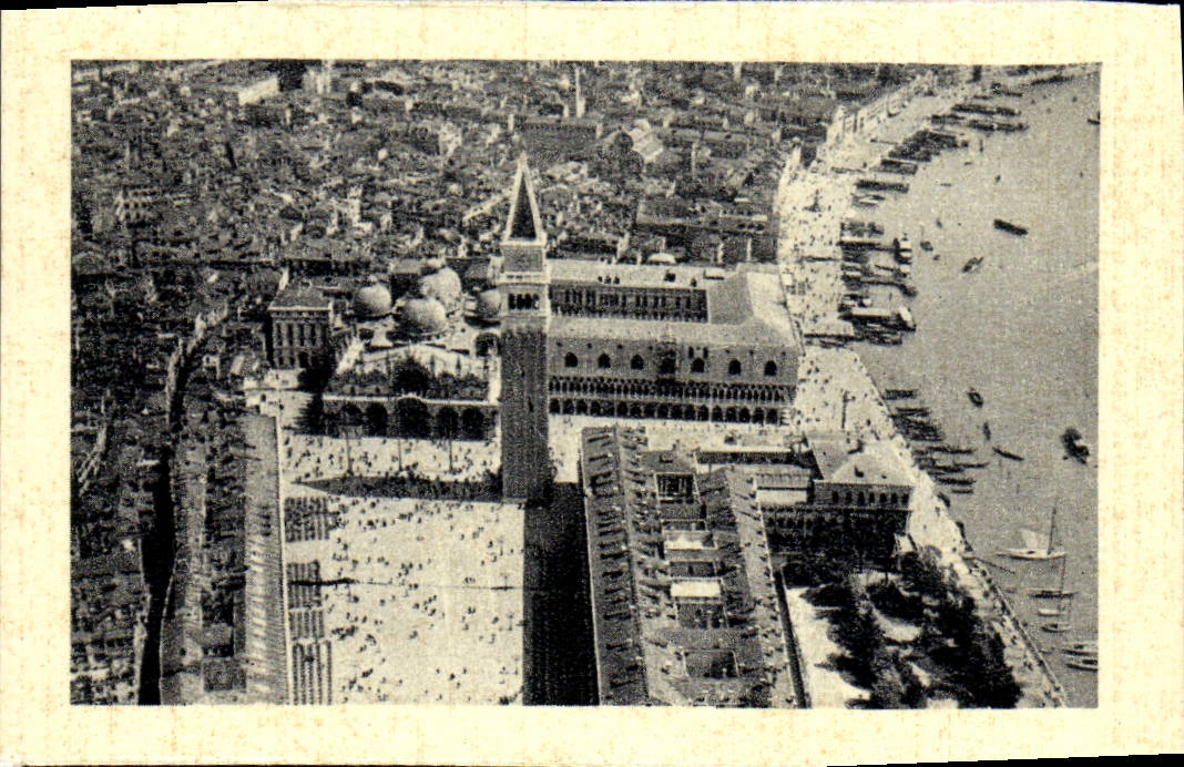 MODERN CARD Venezia Piazza Marco Veduta Aerea