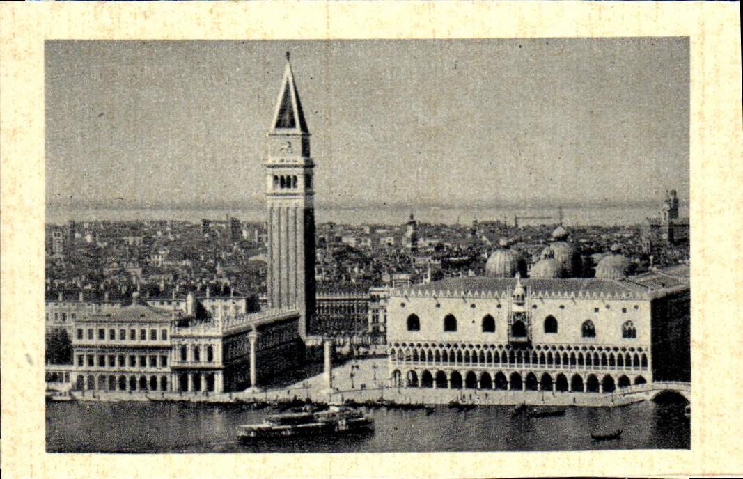 MODERN CARD Venezia Panorama Vistro dal Pond