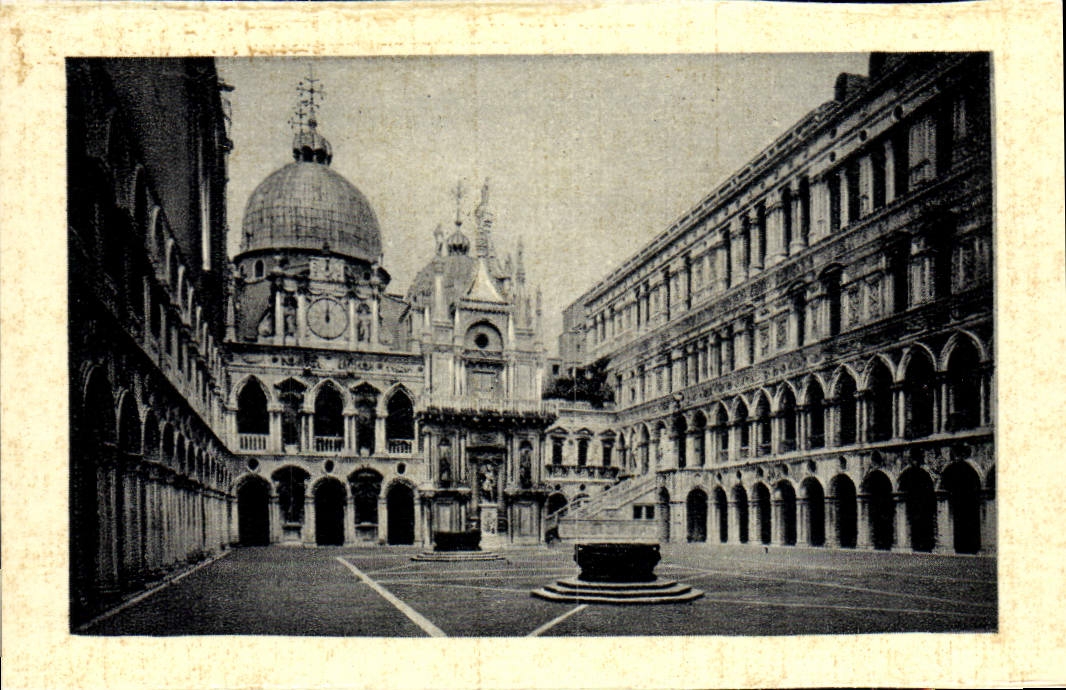 MODERN CARD Venezia Cortile del Palazzo Ducal