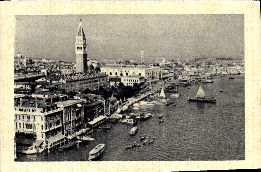 MODERN CARD Venezia Chiesa Large Visto dall viola