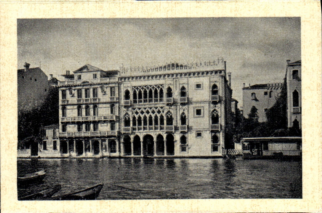 MODERN CARD Venezia Ca of Oro Palazzo Contarini
