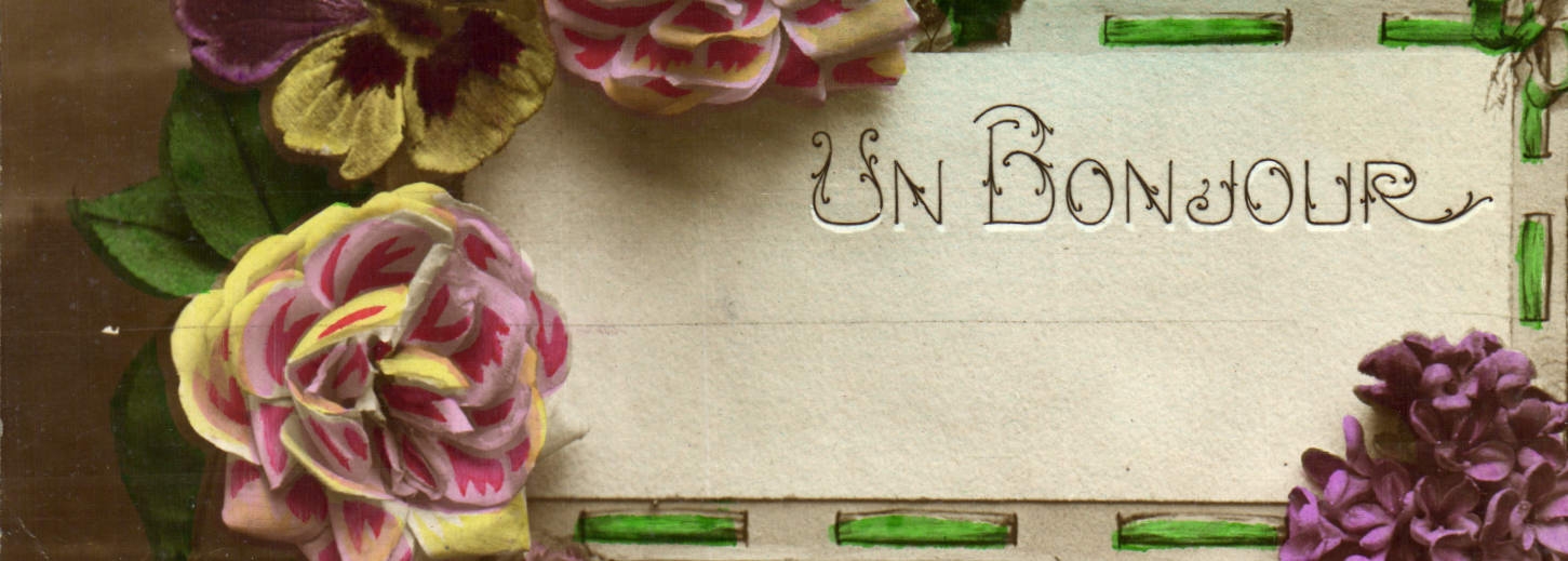 CPA Fantaisie Fleurs