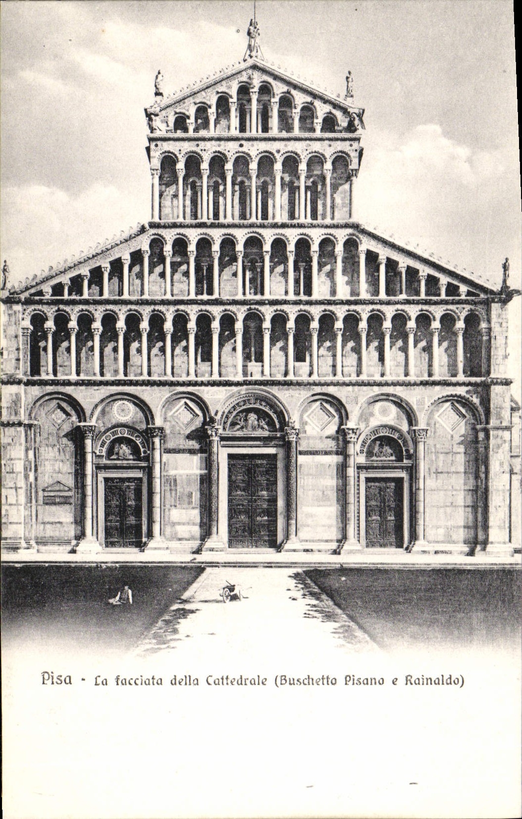 CPA Pisa La Facciata della Cathedarle 