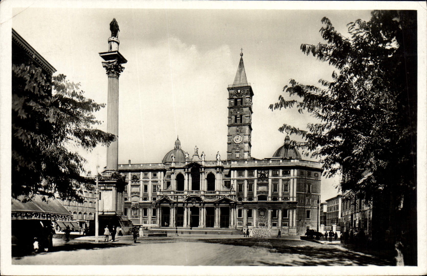 POSTAL Roma Basillica de la VENDIMIA de St Maria Maggiore