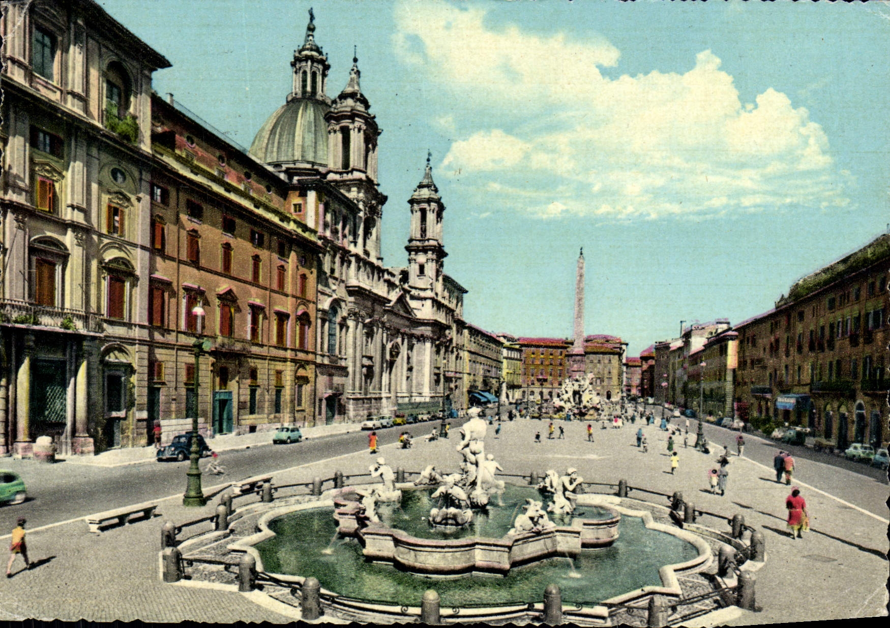 POSTAL MODERNA Roma Plazza Navana