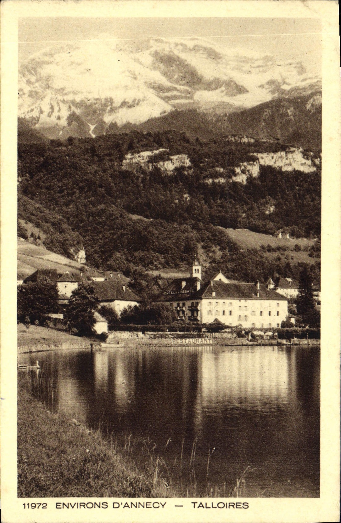 CPA Environs d'Annecy Talloires Daguin St Palais
