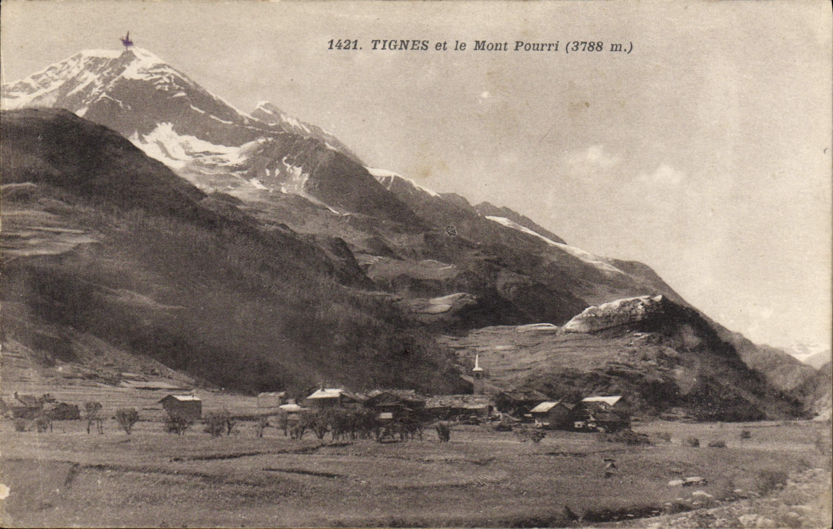 CPA Tignes et le Mont Pourri 
