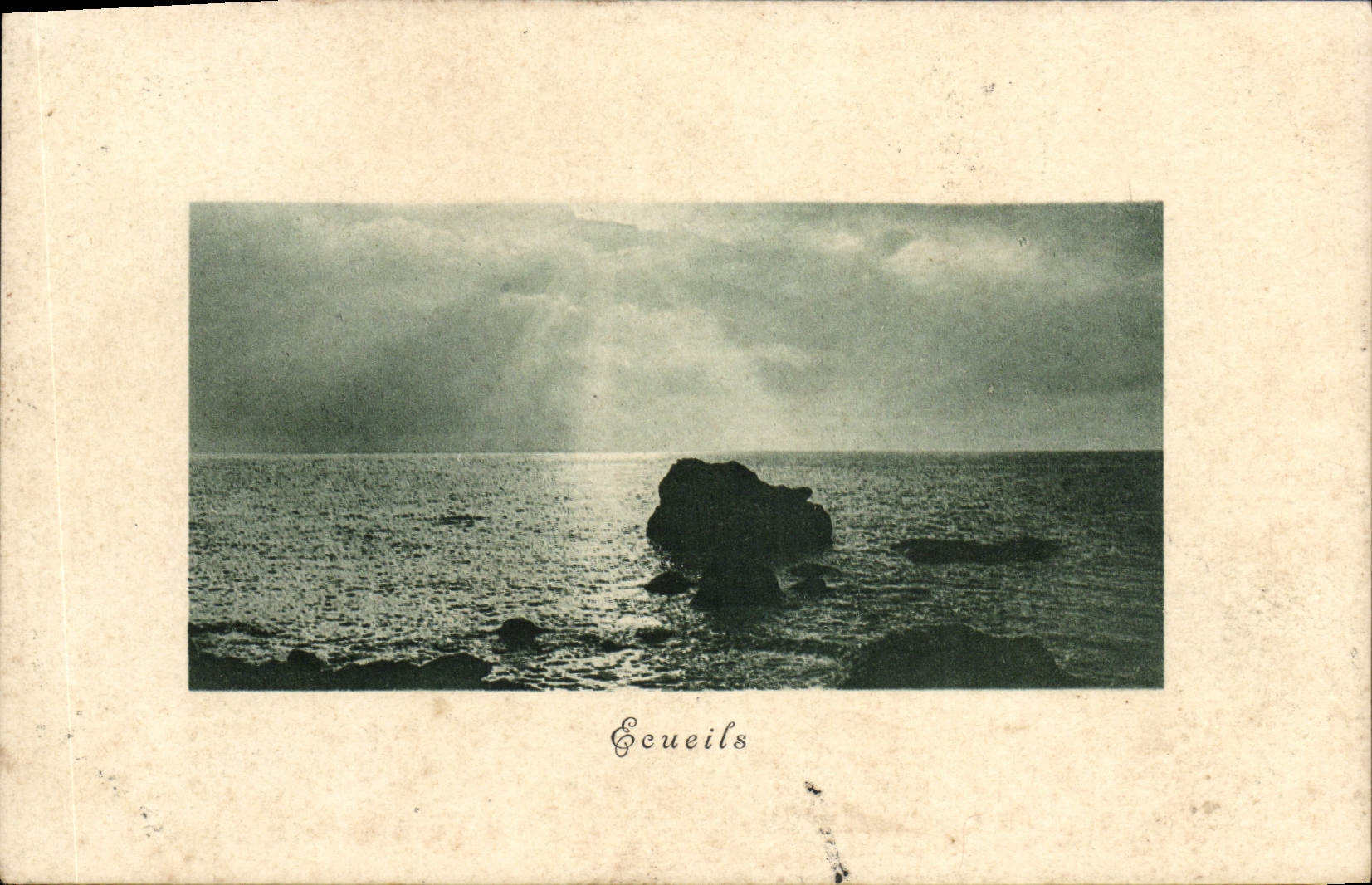 VINTAGE POSTCARD Shelves