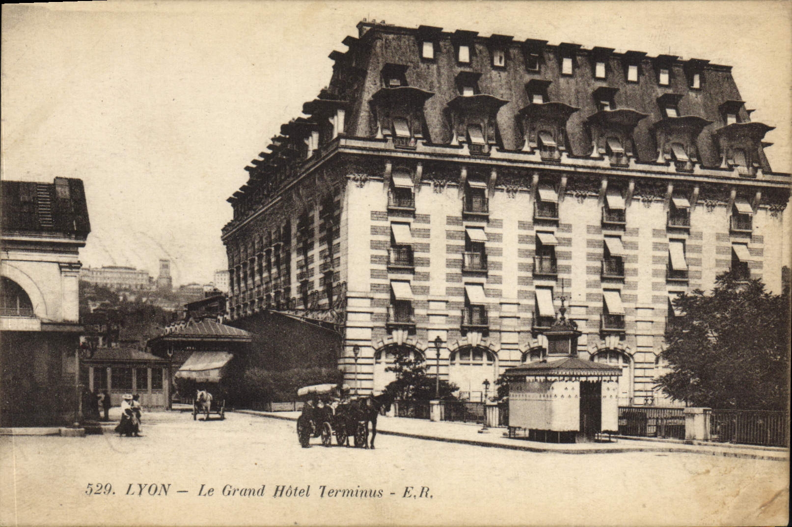 CPA Lyon Le Grand Hotel Terminus 