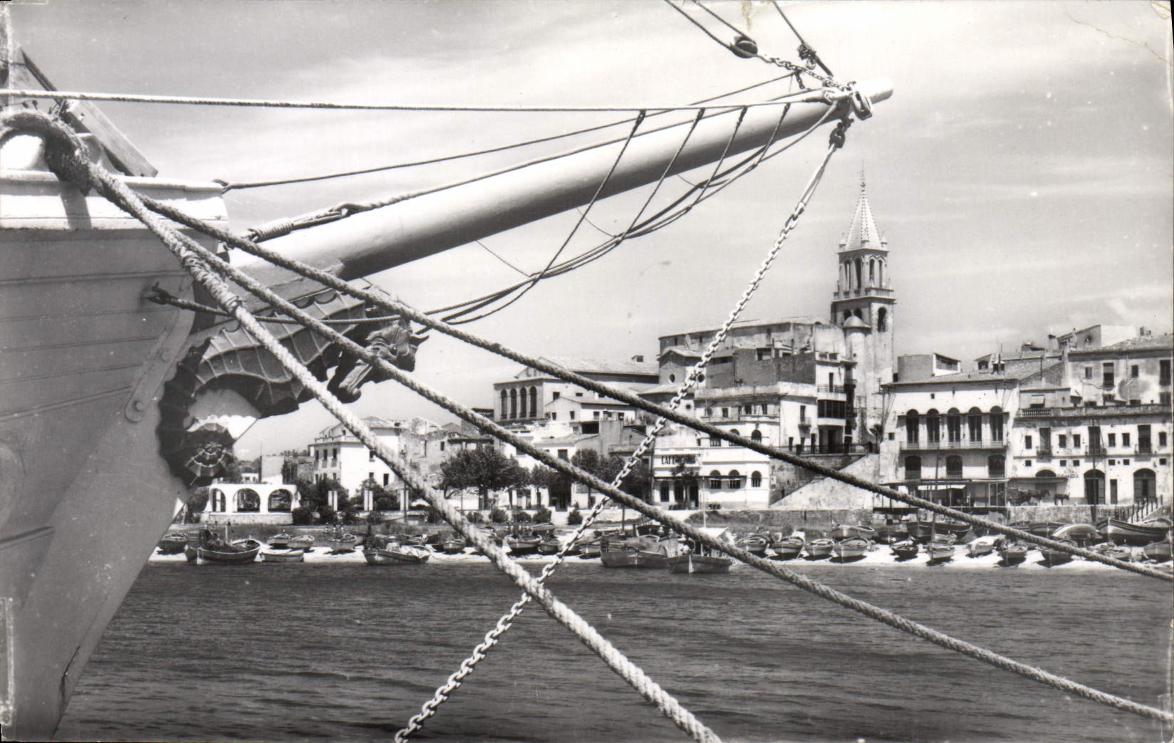 CPM Palamos Vista parcial Bateau