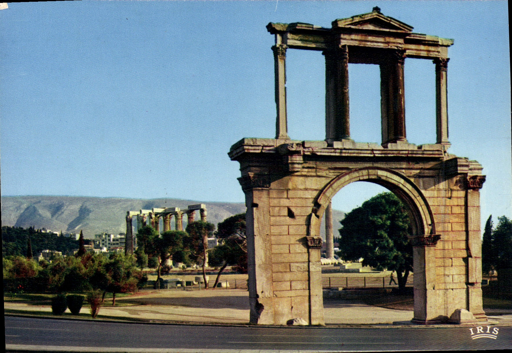 MODERN CARD Athens Arc D' Adriane