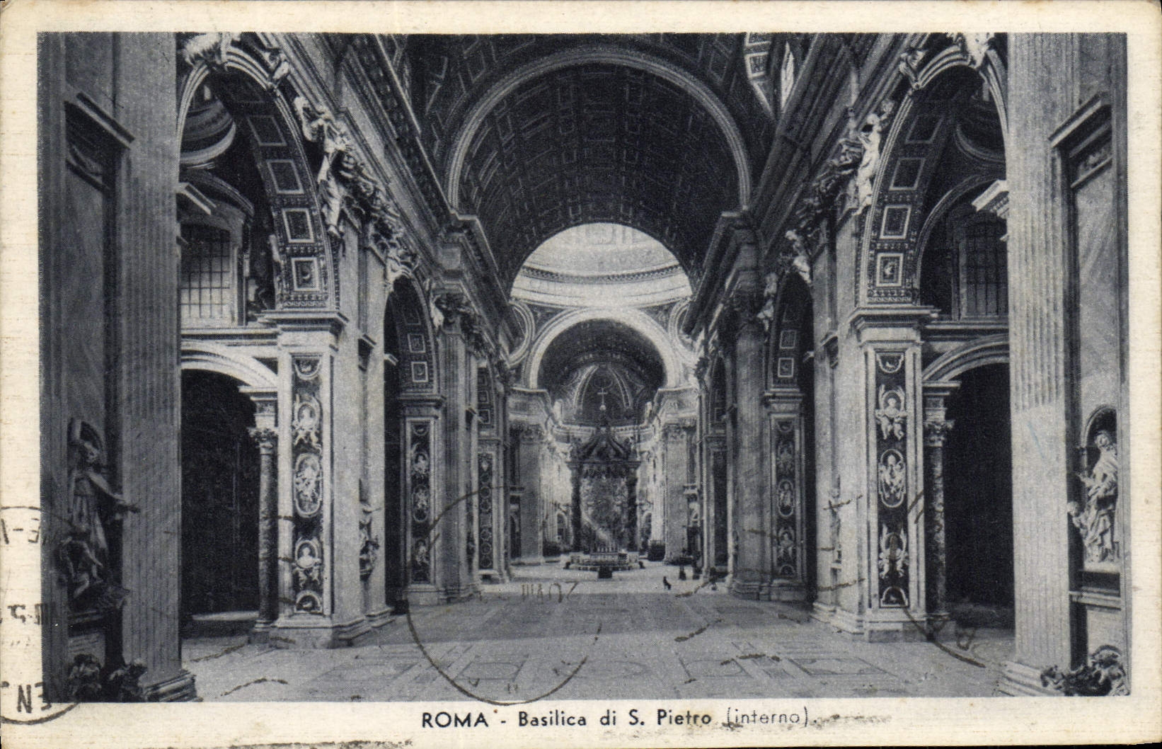 CPA Roma Basilica di s Pietro