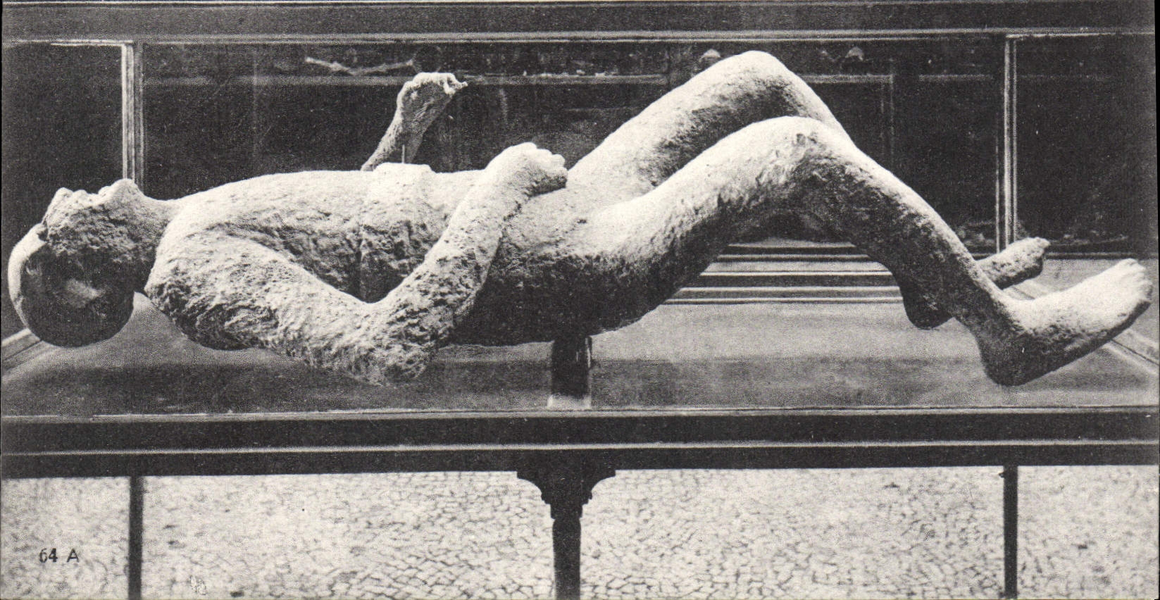 POSTAL Pompeya Museo Cadavere Di Domo de la VENDIMIA