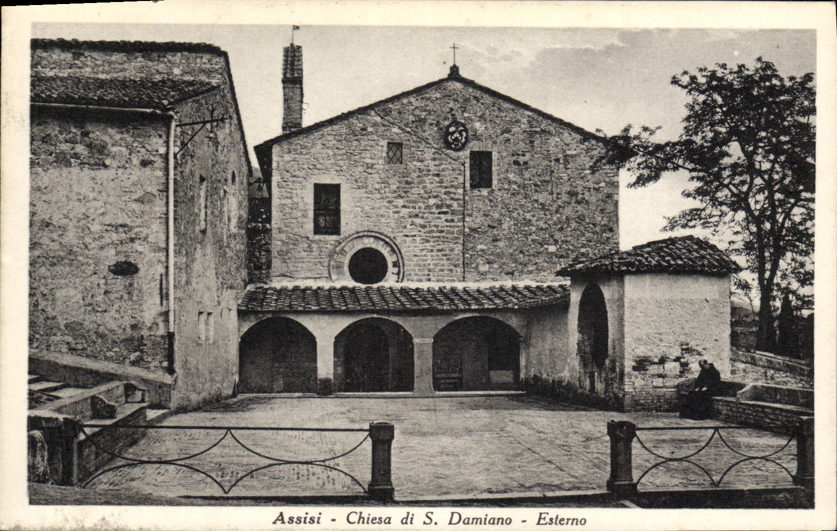 CPA Assisi Chiesa di s Damiano Esterno