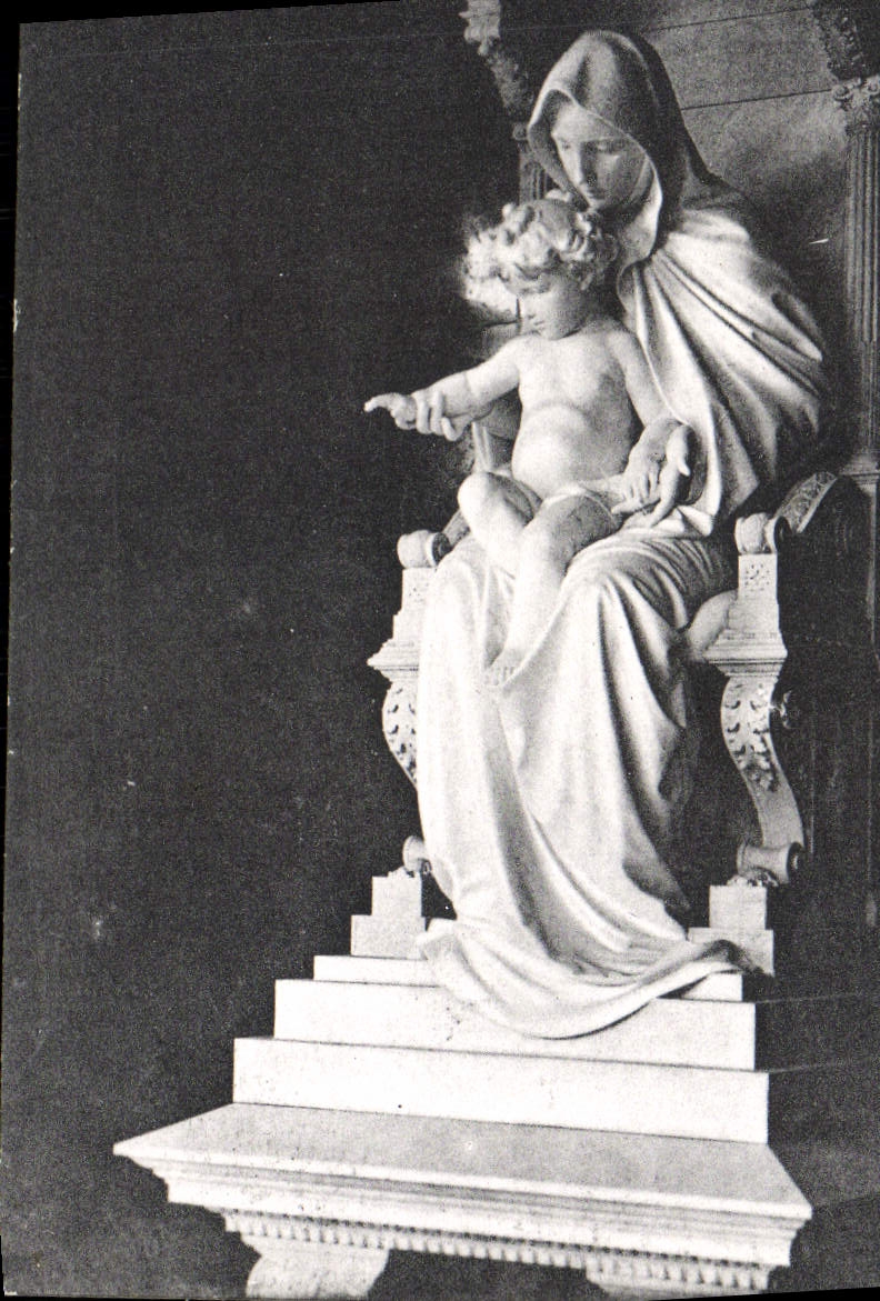 VINTAGE POSTCARD Genova Staglieno Balduino