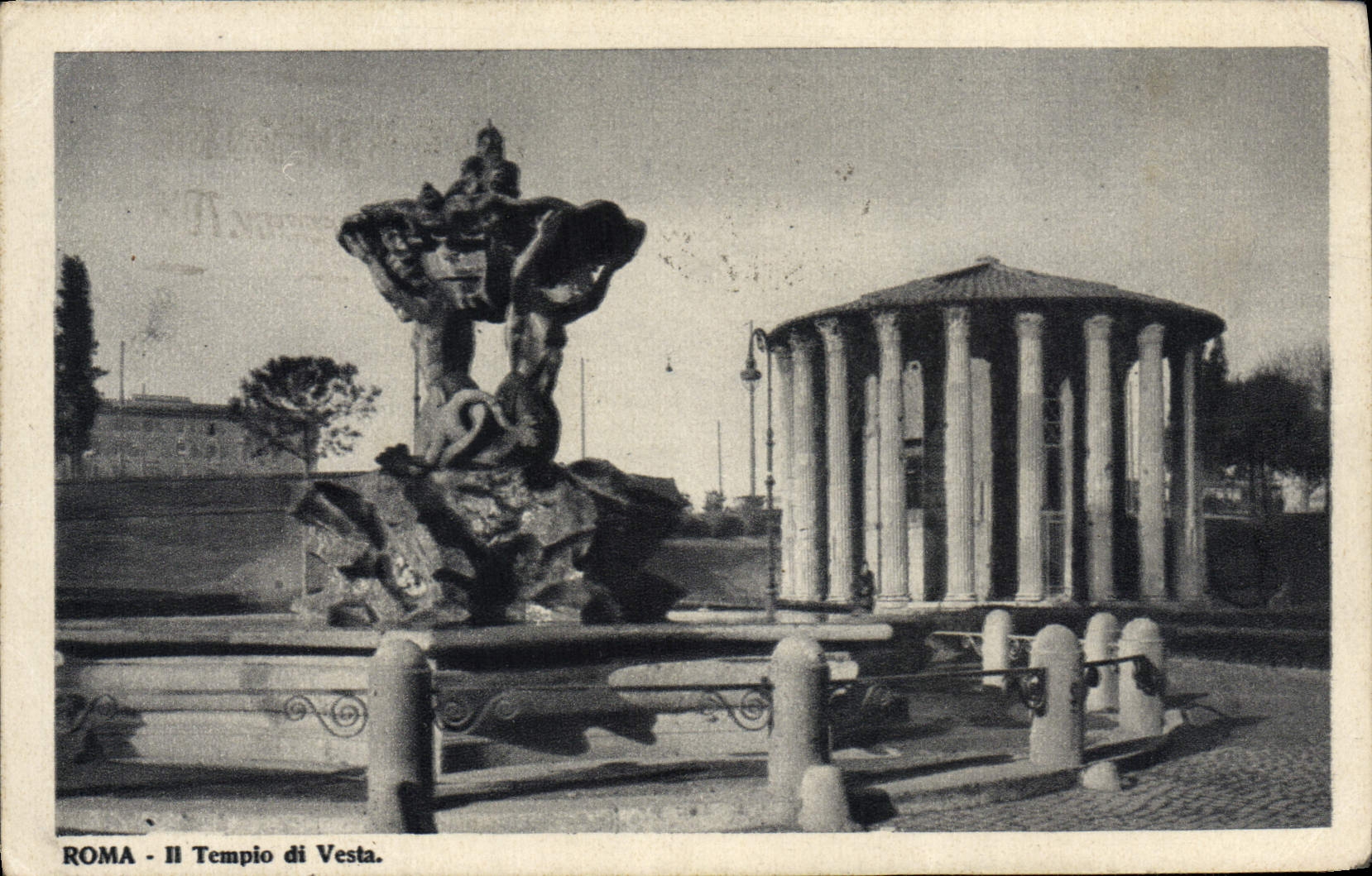 CPA Roma Tempio Di Vesta