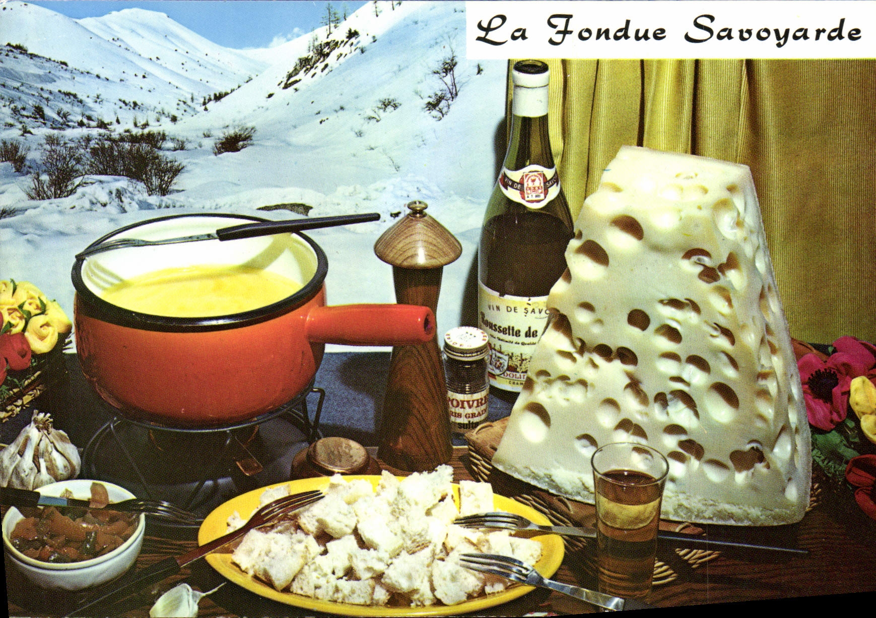 MODERN CARD the Savoyard Fondue
