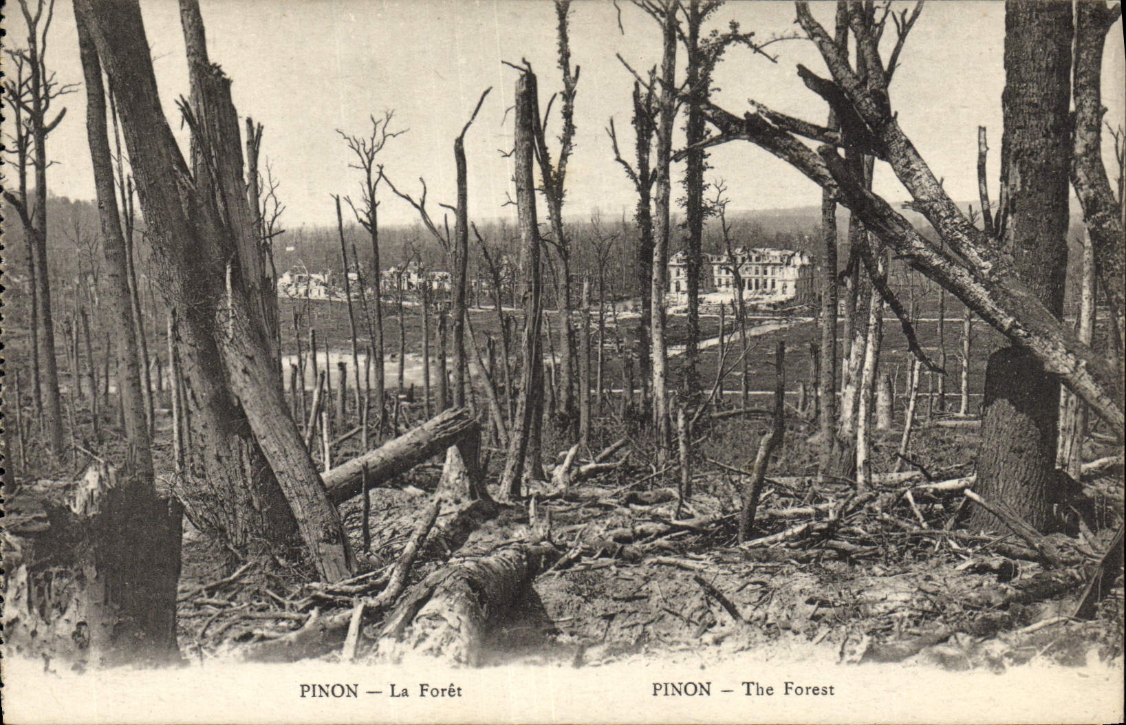 CPA Pinon La Foret Militaria