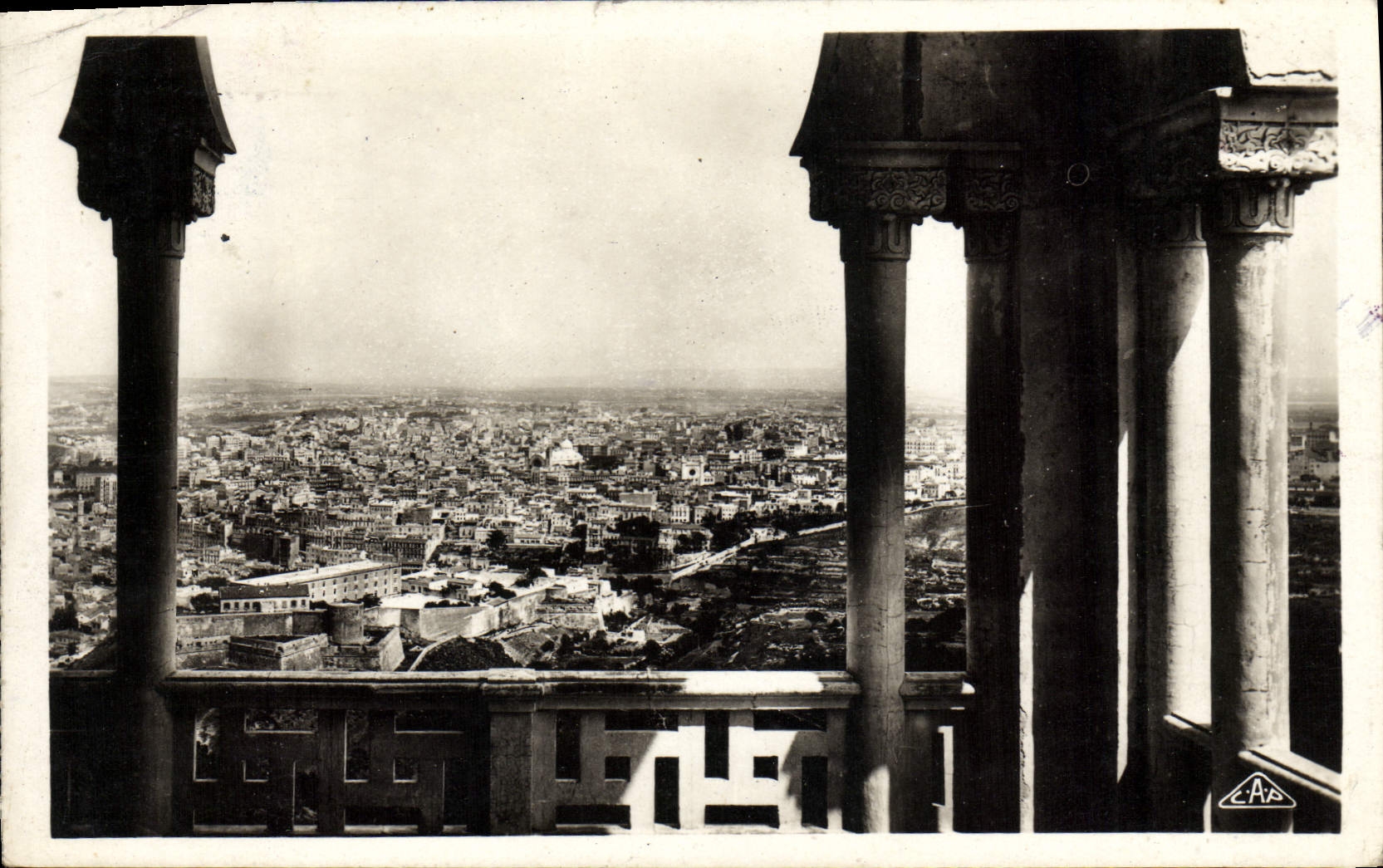 POSTAL MODERNA Orán vista del punto de vista