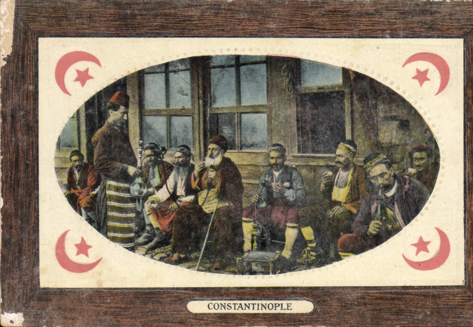 CPA Constantinople Hommes Folklore